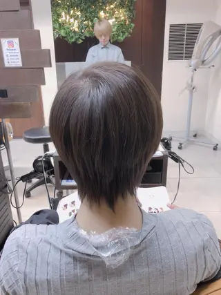 ショート カラー 森田 一輝のヘアスタイル