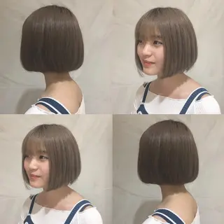 ショート カラー 荒木 依莉亜のヘアスタイル