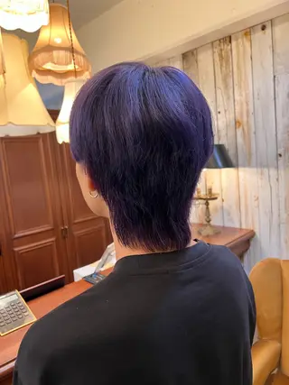 メンズ Ryosuke ブリーチ縮毛矯正特化のヘアスタイル