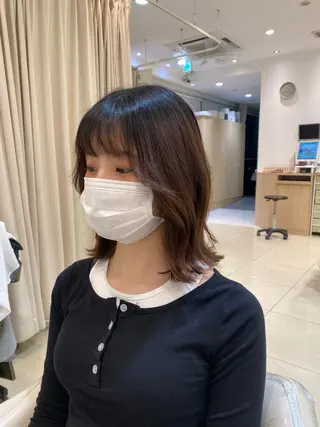 ミディアム メンズ特化型美容師 栗山勇人のヘアスタイル