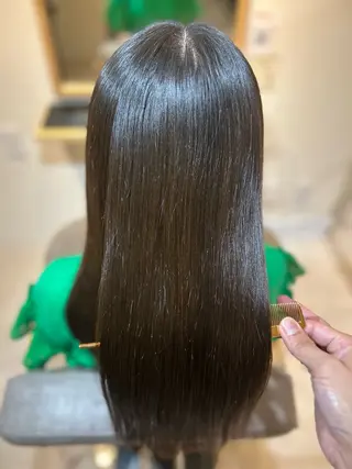 ロング カラー パーマ 髪質改善 sea hair 新丸子 武蔵小杉【セア】所属・髪質改善sea 安田恵美のヘアスタイル