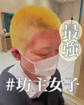 ロング カラー 佐伯 蓮のヘアスタイル