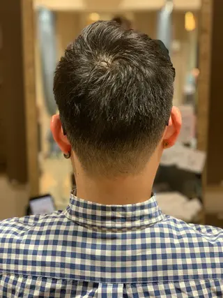 ショート メンズ 當間 大知のヘアスタイル