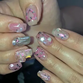 ネイル kana/モード ・グランジ໒꒱のネイルデザイン