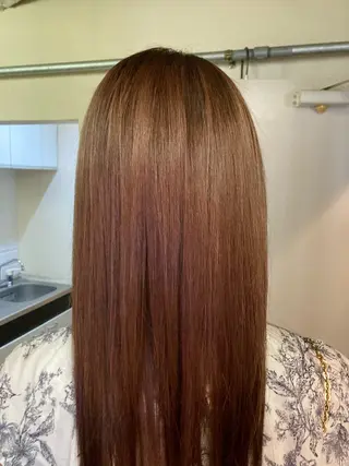 ロング 髪質改善☺︎縮毛矯正 ふじい まりんのヘアスタイル