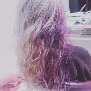 ロング カラー 難しい髪質の縮毛矯正 高岡/射水/髪質改善のヘアスタイル