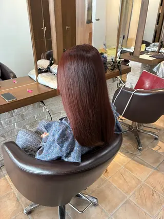 セミロング カラー Cecil hair JR尼崎店所属・JR尼崎店 村田 優真のヘアスタイル