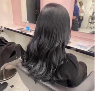 ロング miku/ラベンダー 透明感カラー🪻❤︎のヘアスタイル