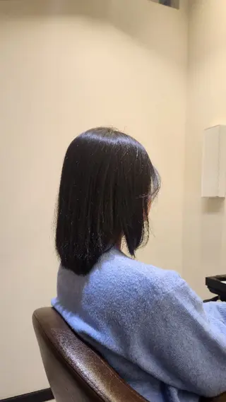ミディアム 大矢 安純のヘアスタイル