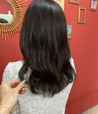 ロング 大久保 愛のヘアスタイル