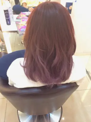 ミディアム カラー 似合わせ／代表 髪質改善/山田将大のヘアスタイル