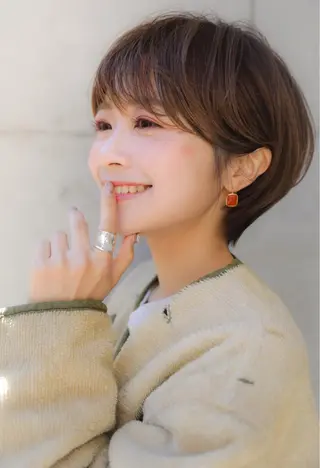ショート カラー ショートヘア特化 似合せが得意🤩のヘアスタイル