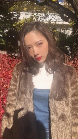 ミディアム 山菅 光明のヘアスタイル