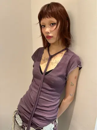 ショート カラー misa___boo MISAのヘアスタイル