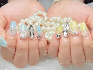 ネイル Momo 桃🍑のネイルデザイン