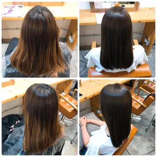 ロング カラー 🌈限定価格🌈 鈴木　瑛輔のヘアスタイル