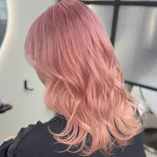 ロング カラー Ren. 🦋デザインカラーのヘアスタイル