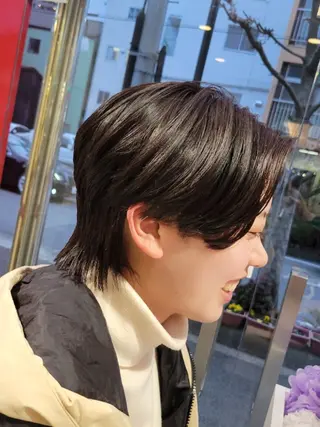 ショート 遠藤 史秋のヘアスタイル