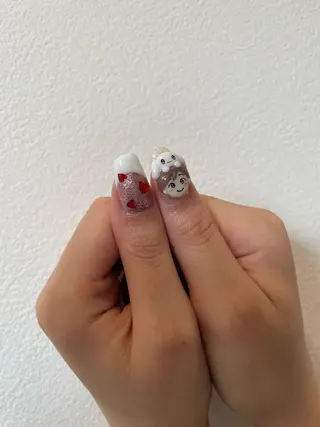 ネイル 束感まつ毛/ネイル/ LED♥KIRARAのマツエク・マツパデザイン