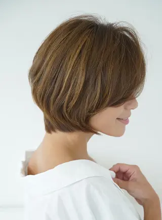 ショート カラー [髪質改善] 北生駒 店長/古居聖理のヘアスタイル