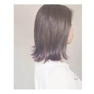 セミロング カラー beauty: beast 大町店のヘアスタイル