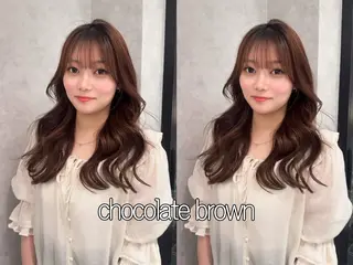 セミロング 寺田鼓捺/艶髪 /透明感カラーのヘアスタイル