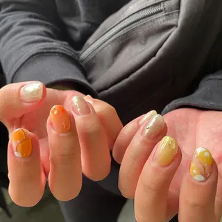 ネイル ゆびノさき茨木店 ニュアンス/アートのネイルデザイン