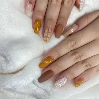 カラー ネイル nail salon LNのネイルデザイン