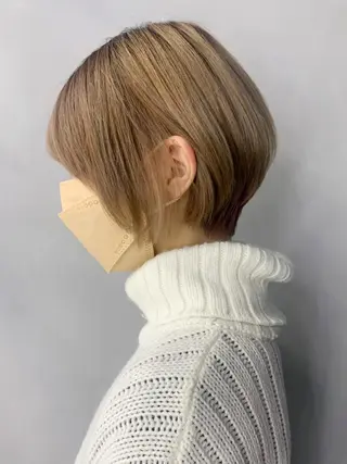 ショート カラー ITbyALBUM 中野店のヘアスタイル