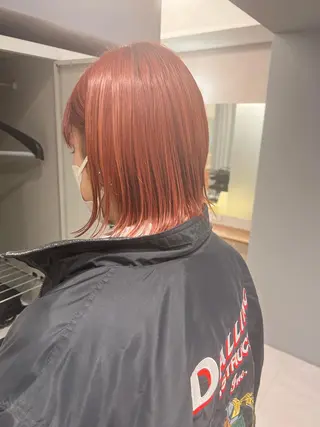 ショート 髪質改善＆ハイトーンカラー Cica神戸三宮元町店所属・福田 美波のヘアスタイル