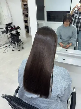 ロング 韓国ヘア🇰🇷 /艶カラー/YUYAのヘアスタイル