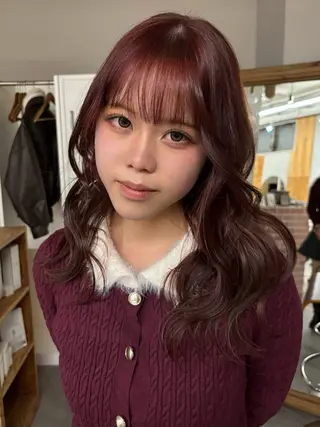 カラー 梅田/韓国/似合わせ /wakana🪽のヘアスタイル