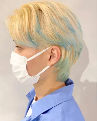 カラー メンズ カラー系/カット特化 🟠オオタキマサシのヘアスタイル