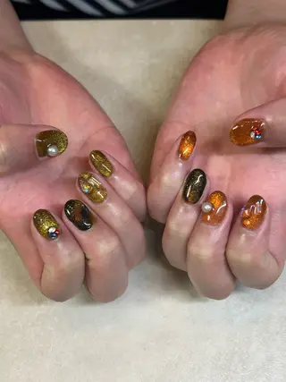 セミロング Nail R _mikuのネイルデザイン