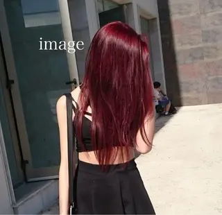 ロング カラー ♦️韓国トレンド暖色 🫗kazuki♦️のヘアスタイル