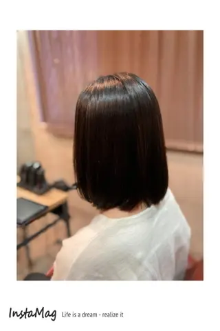 ミディアム TECHRISE金山所属・ERIKO Tのヘアスタイル