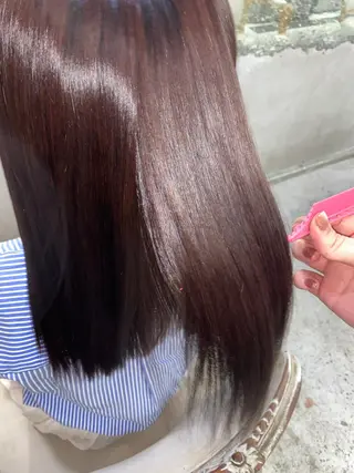 ミディアム カラー お任せヘア☘️☘️ 及川渚のヘアスタイル