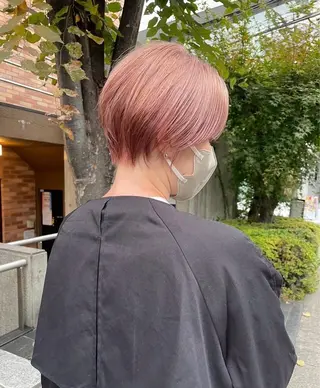 ショート RETOUCH by fifth銀座所属・似合わせ大人ショート fifth岡村優作のヘアスタイル