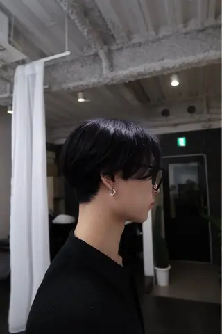 ショート メンズ Kanon 心斎橋美容室のヘアスタイル