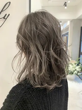 ミディアム カラー リピート率No.1✨ ユウキのヘアスタイル