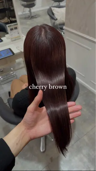 カラー 坂川 輝陽のヘアスタイル