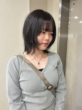 ミディアム hair&eye🎀 /momoKaのヘアスタイル