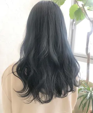 ロング カラー nakahara madokaのヘアスタイル