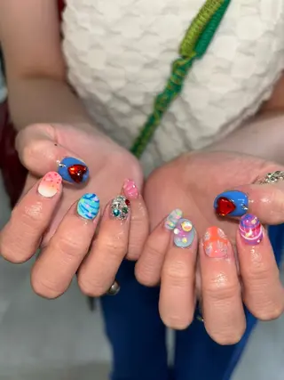 ネイル ニコネイル下北沢店所属・miyu ˚ ༘ ೀのネイルデザイン