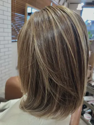 ミディアム カラー fossette hair&eyeのマツエク・マツパデザイン