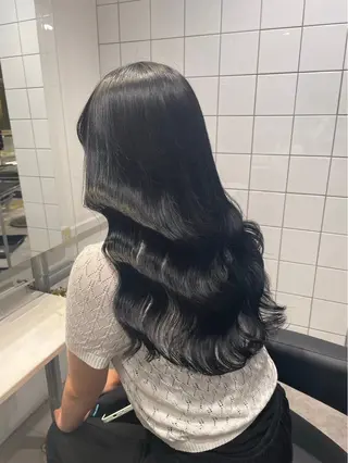 ロング カラー 🐭 MIKITO🐭のヘアスタイル