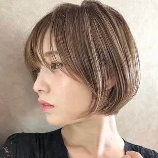 ショート カラー ショート特化✨ 津々美のヘアスタイル