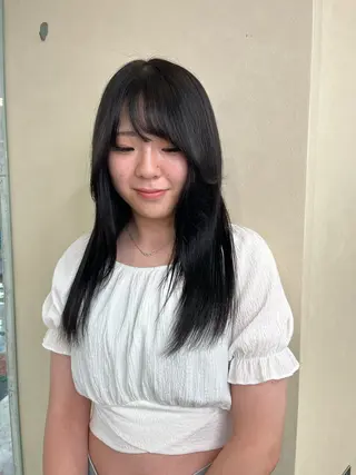 ロング カラー 似合わせ/美髪カラー /カンナのヘアスタイル