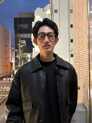 ショート パーマ メンズ パーマ/ラフパーマ /HYOのヘアスタイル