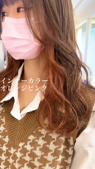 ロング カラー 似合わせカラー/艶 髪質改善/ヨシザキのヘアスタイル